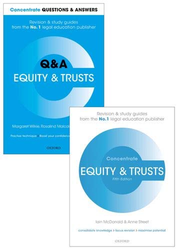 Equity and Trusts Revision Concentrate Pack