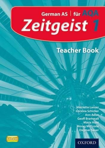 Zeitgeist Für AQA. German AS/A2