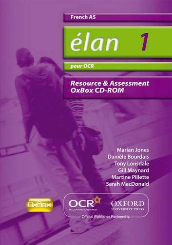 Élan 1: Pour Ocr As Resource & Assessment Oxbox Cd-Rom