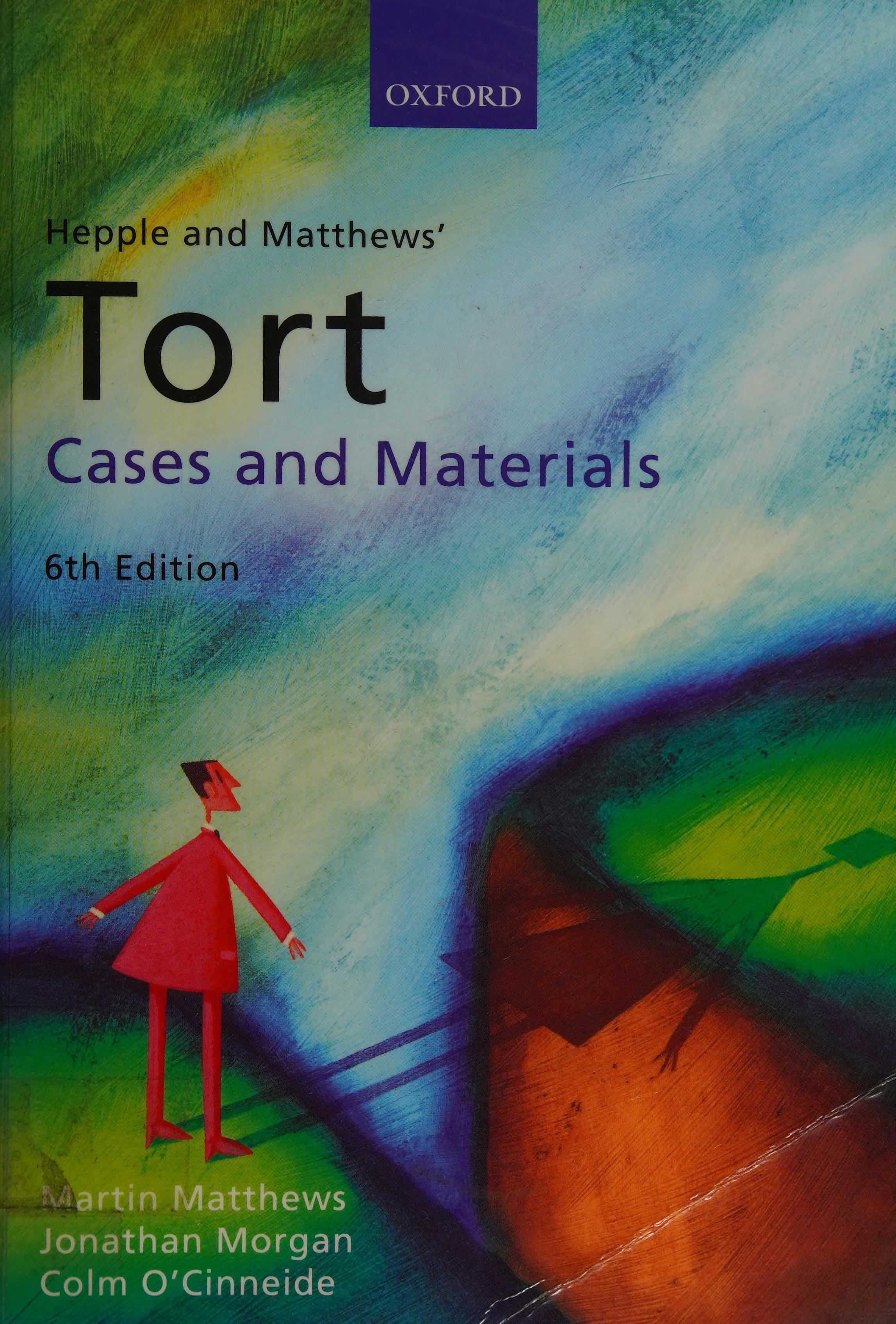 Hepple and Matthews' Tort