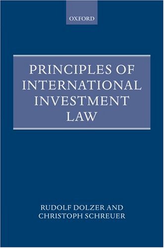 Principles of International Investment Law