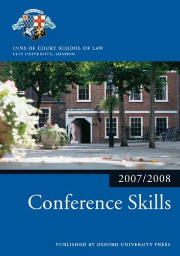 Conference Skills 2007-2008: 2007 Edition |A 2007 Ed.