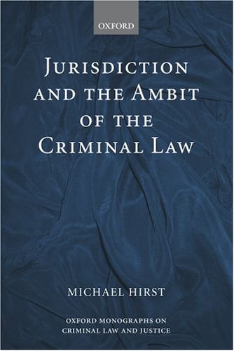 Jurisdiction and the Ambit of the Criminal Law