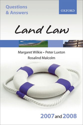 Q&A: Land Law 2007 and 2008