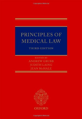 Principles Of Medical Law