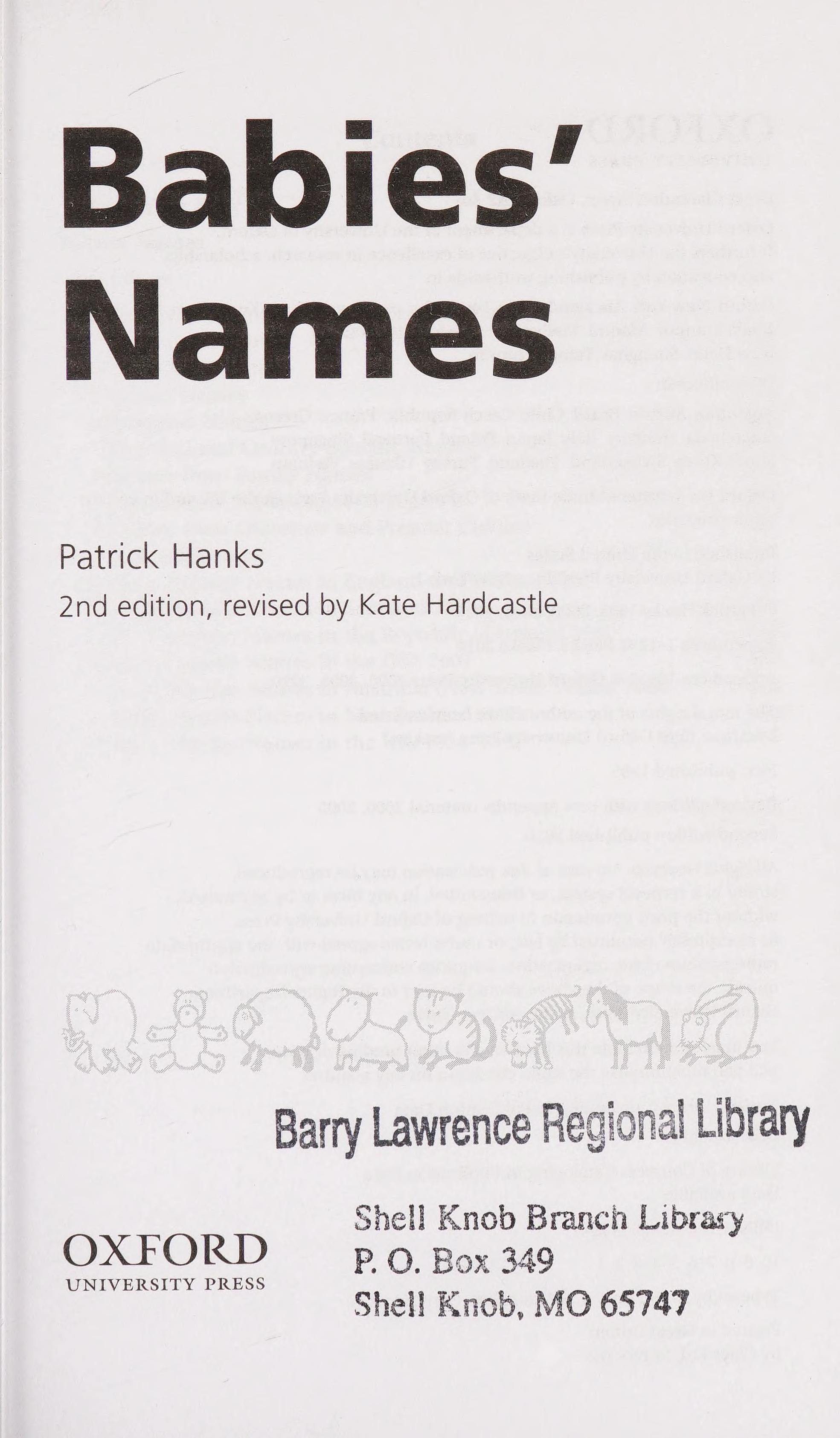 Babies' Names