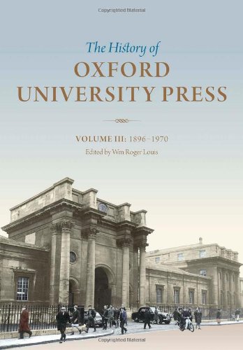 History Of Oxford University Press: Volume III
