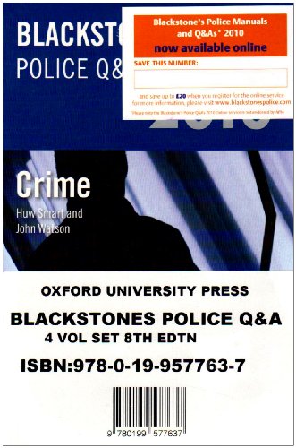 Blackstone's Police Q&A