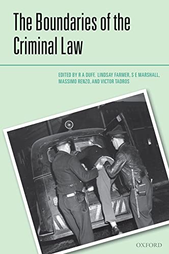 The Boundaries Of The Criminal Law