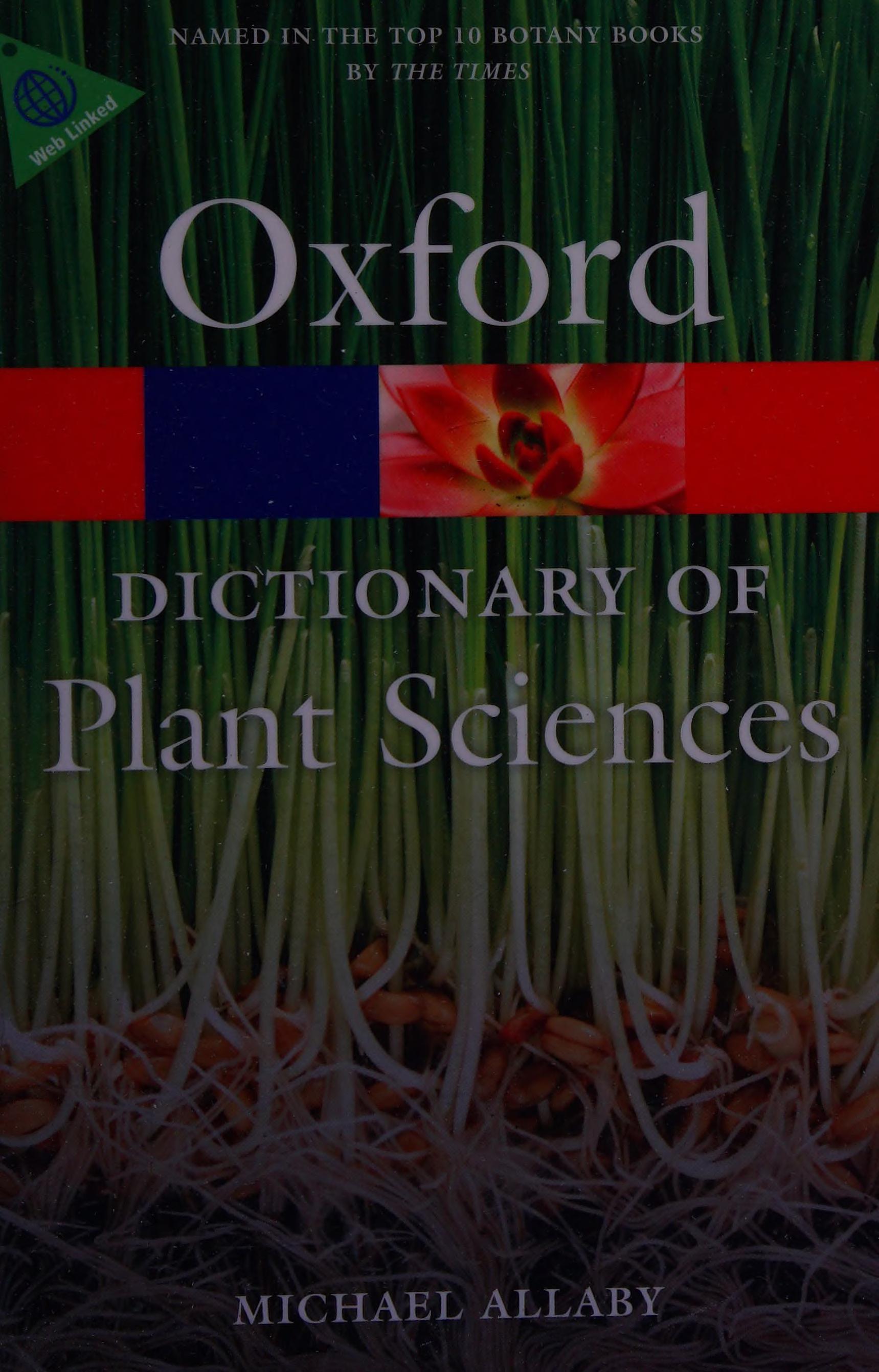 A Dictionary of Plant Sciences
