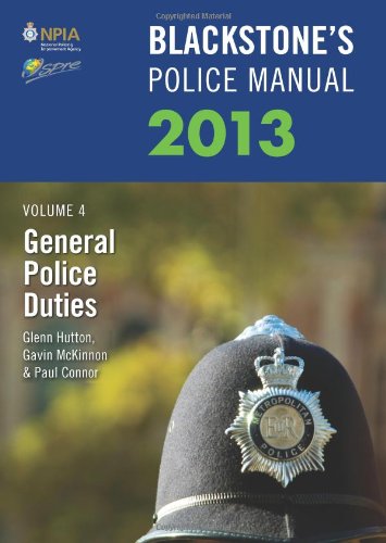 Blackstone's Police Manual Volume 4