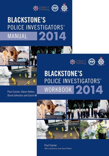Blackstone'S Police Investigators' Manual And Workbook 2014
