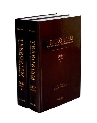 Terrorism: International Case Law Reporter: 2007