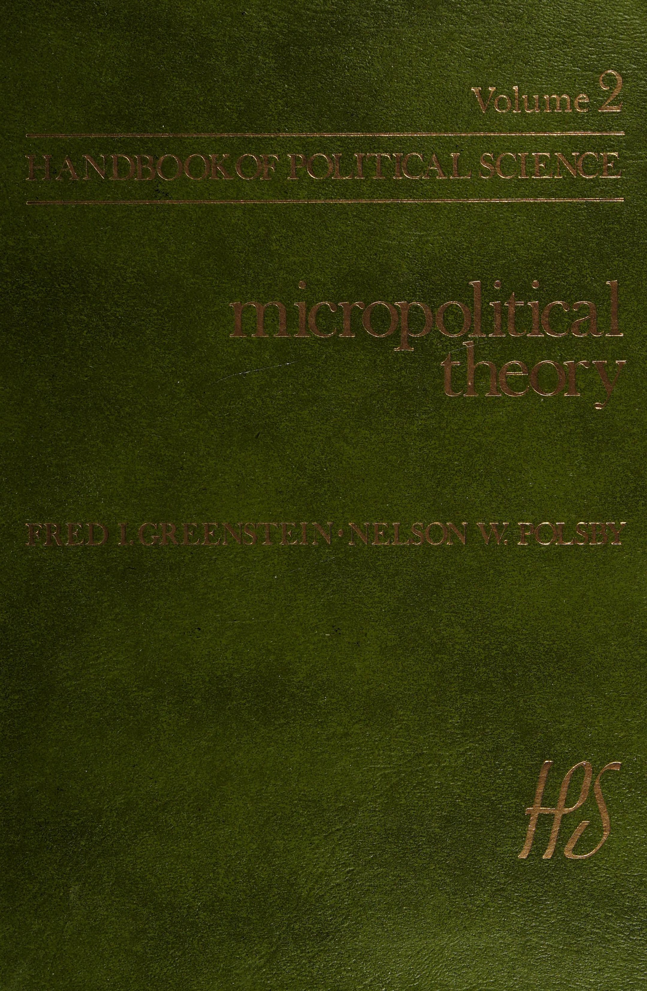 Micropolitical Theory
