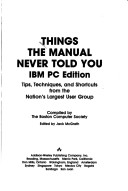 Things the Manual Never Told You