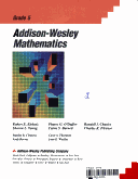 Addison-Wesley Math Grade One 1991