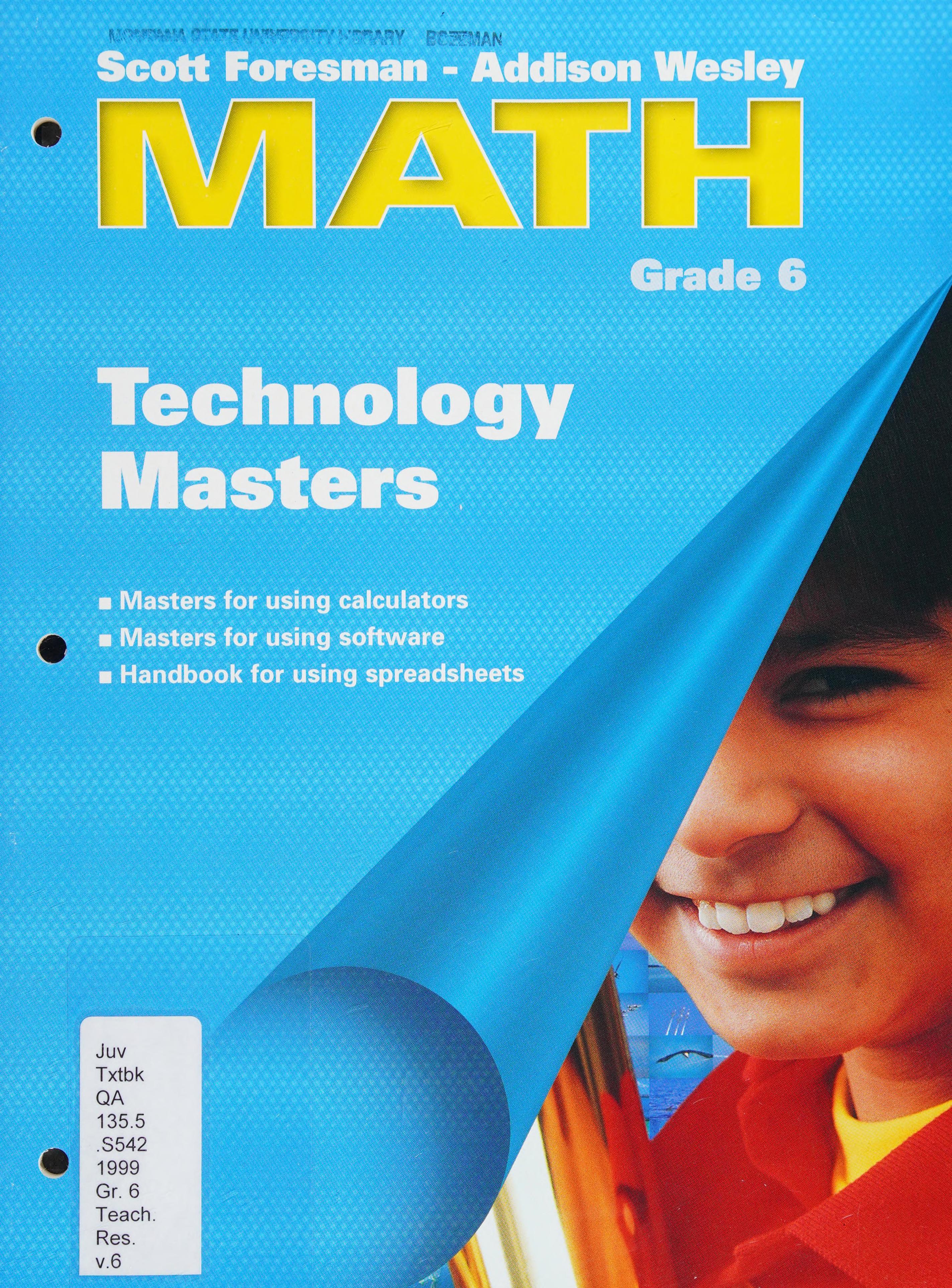 Technology Masters - Math Grade 6