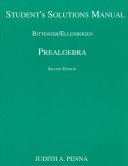 Prealgebra: Student Solution Manual