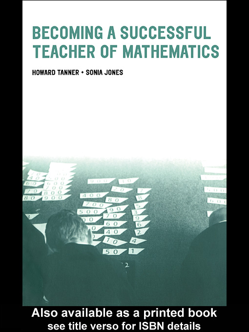 Becoming A Successful Teacher Of Mathematics