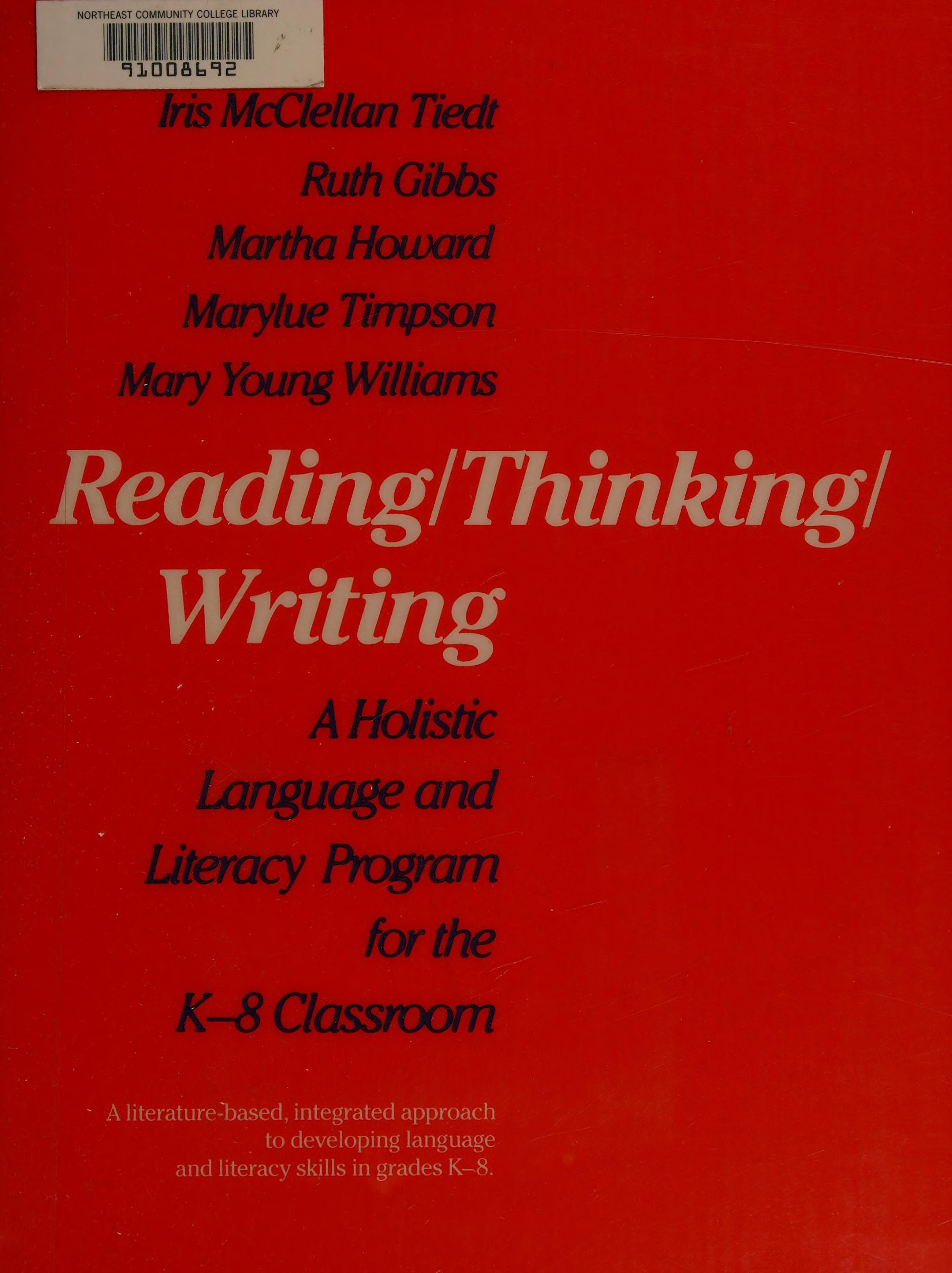 Reading/Thinking/Writing