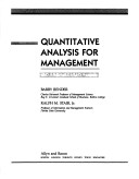 Quantitative Analysis for Management