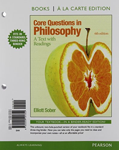 Core Questions in Philosophy