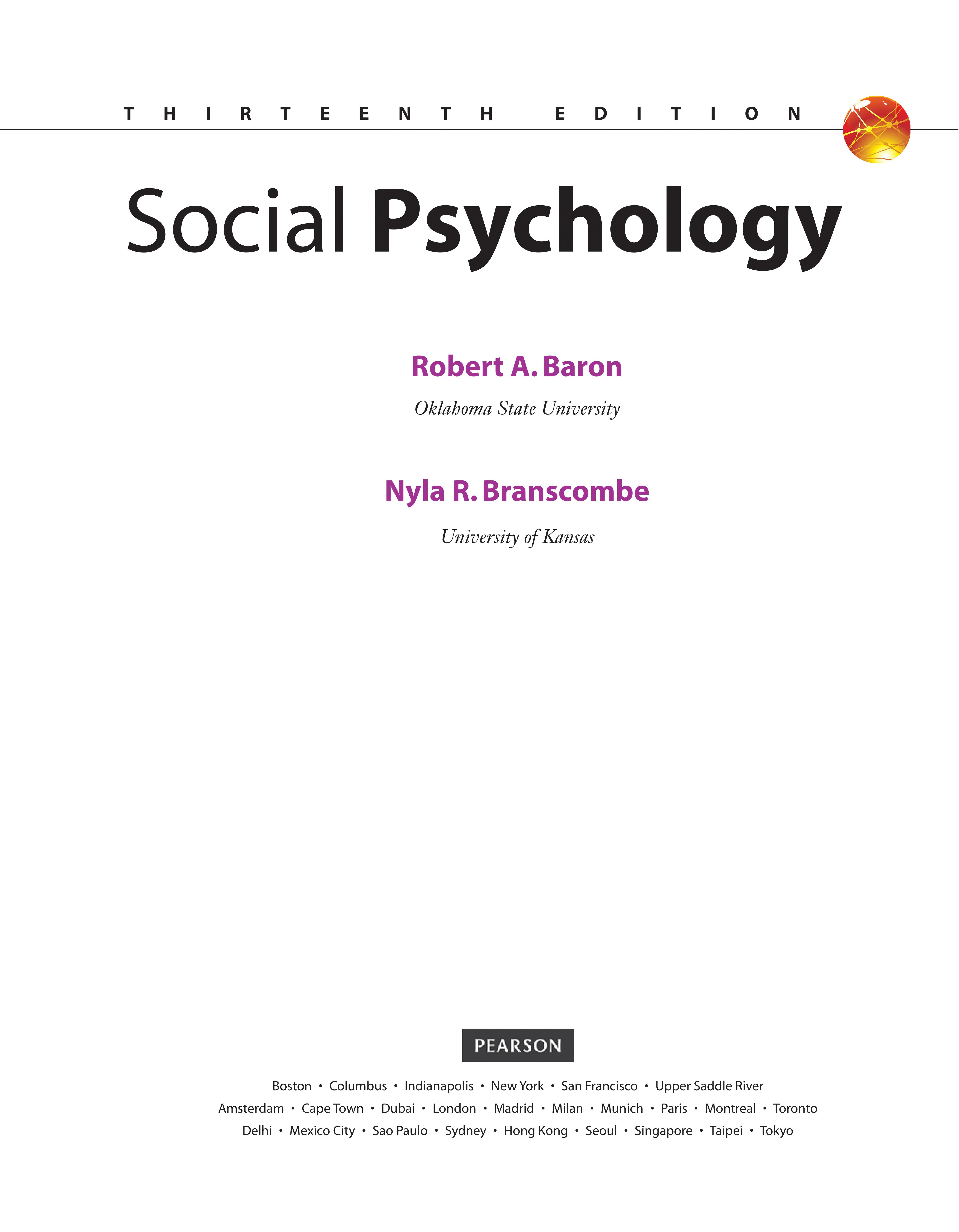 Social Psychology