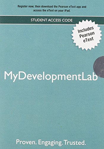 New Mylab Human Development with Pearson Etext -- Valuepack Access Card