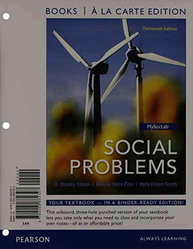 Social Problems, Books a la Carte Edition