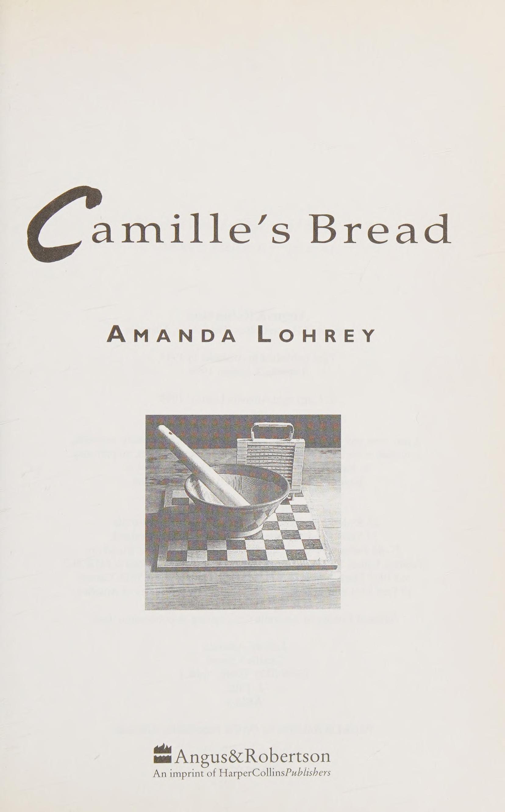 Camille's bread