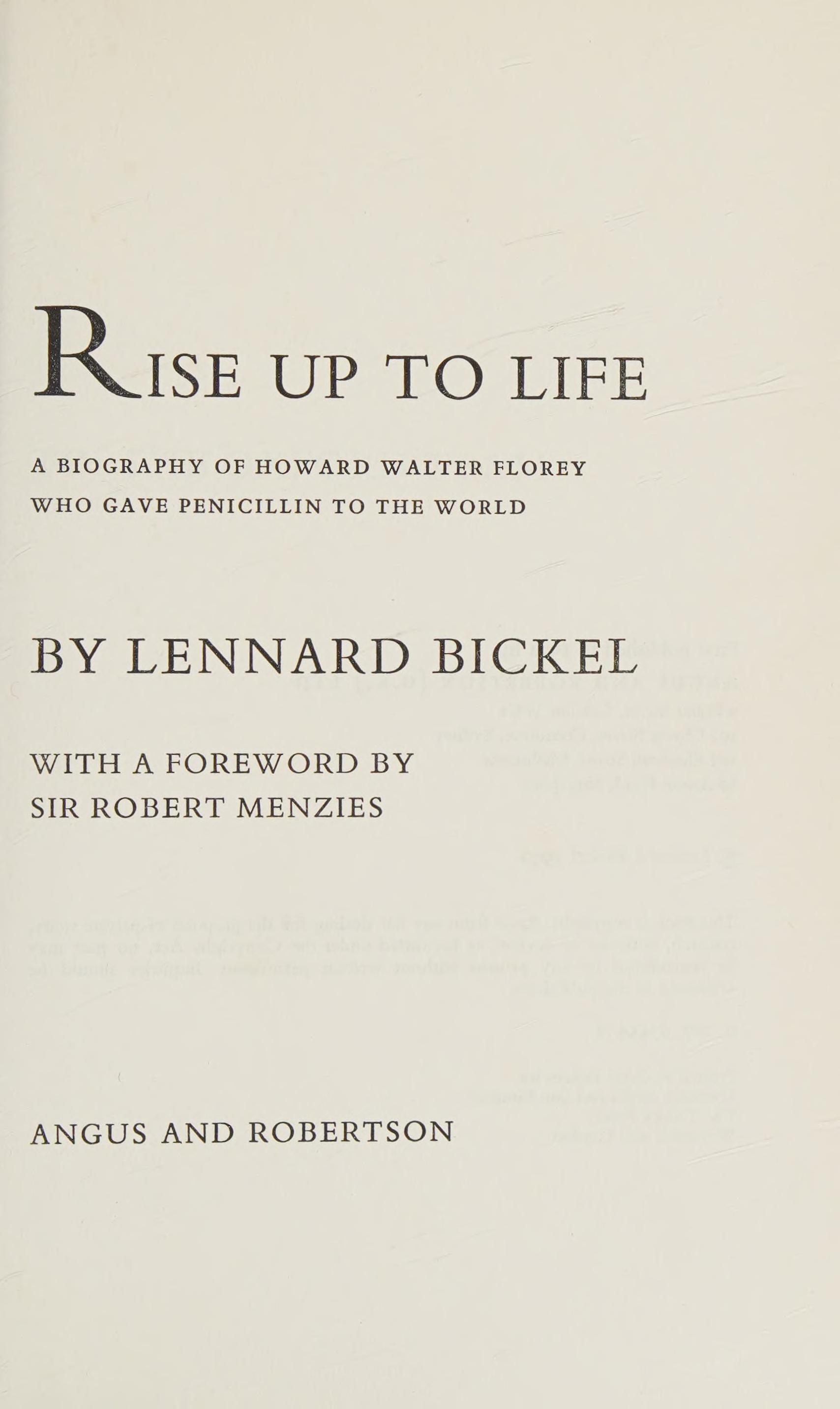 Rise up to life