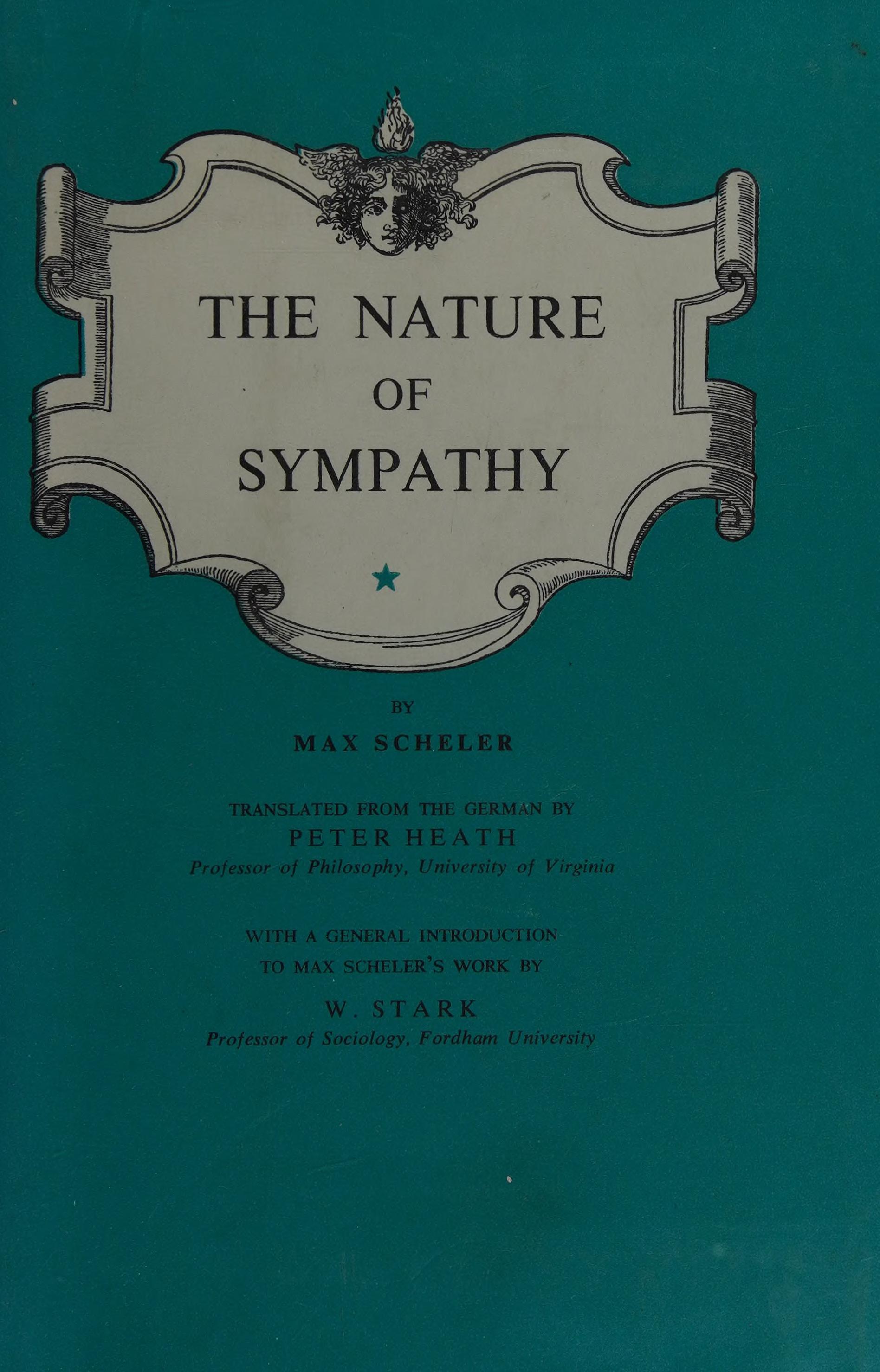 The Nature of Sympathy
