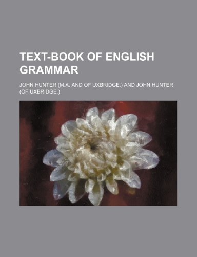 Text-Book of English Grammar