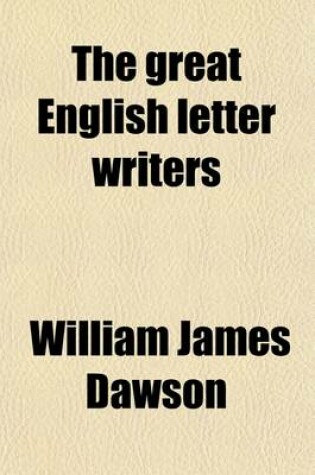 The Great English Letter-Writers