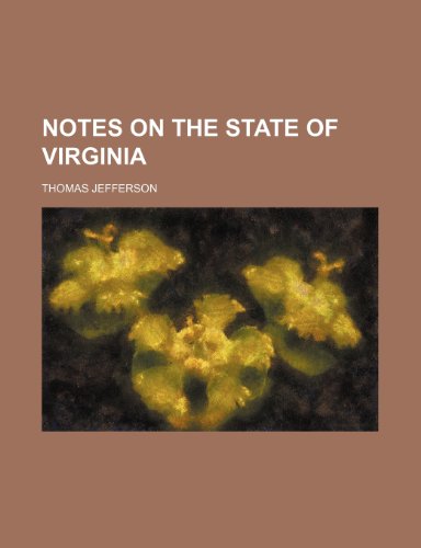 Notes on the State of Virginia