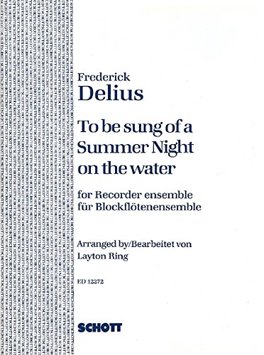 To Be Sung of a Summer Night on Flûte a Bec