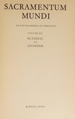 Sacramentum Mundi