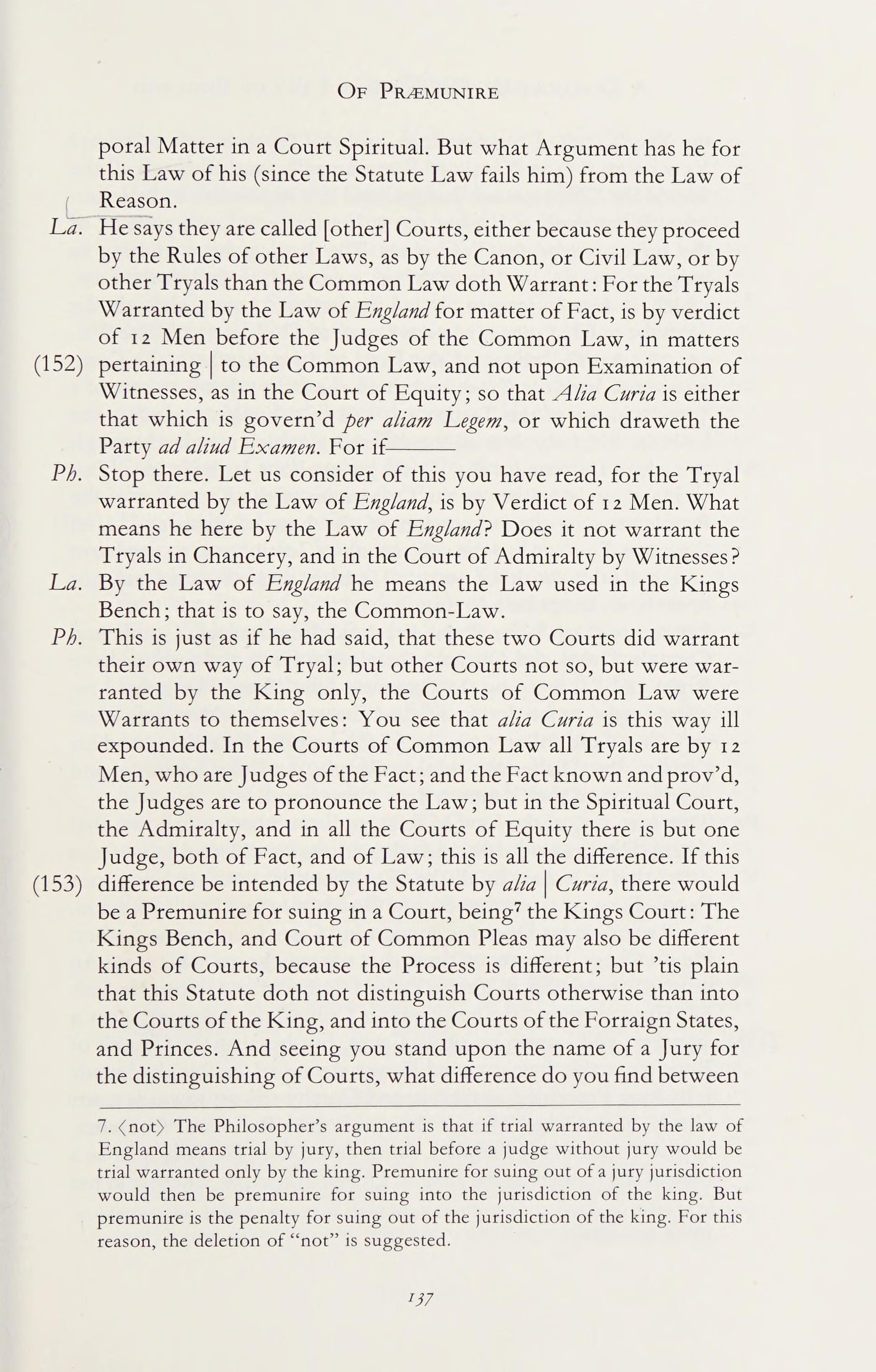 Dialogue Between A Philosopher And A Student Of The Common Laws Of England