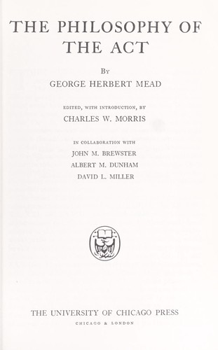 Philosophy Of The Act