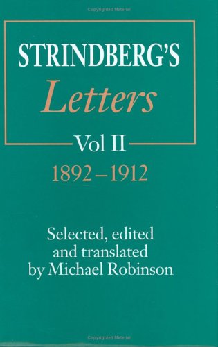 Strindberg'S Letters