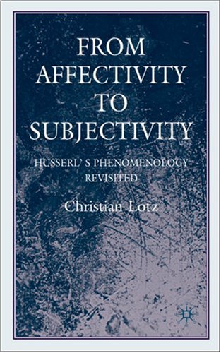 From Affectivity to Subjectivity