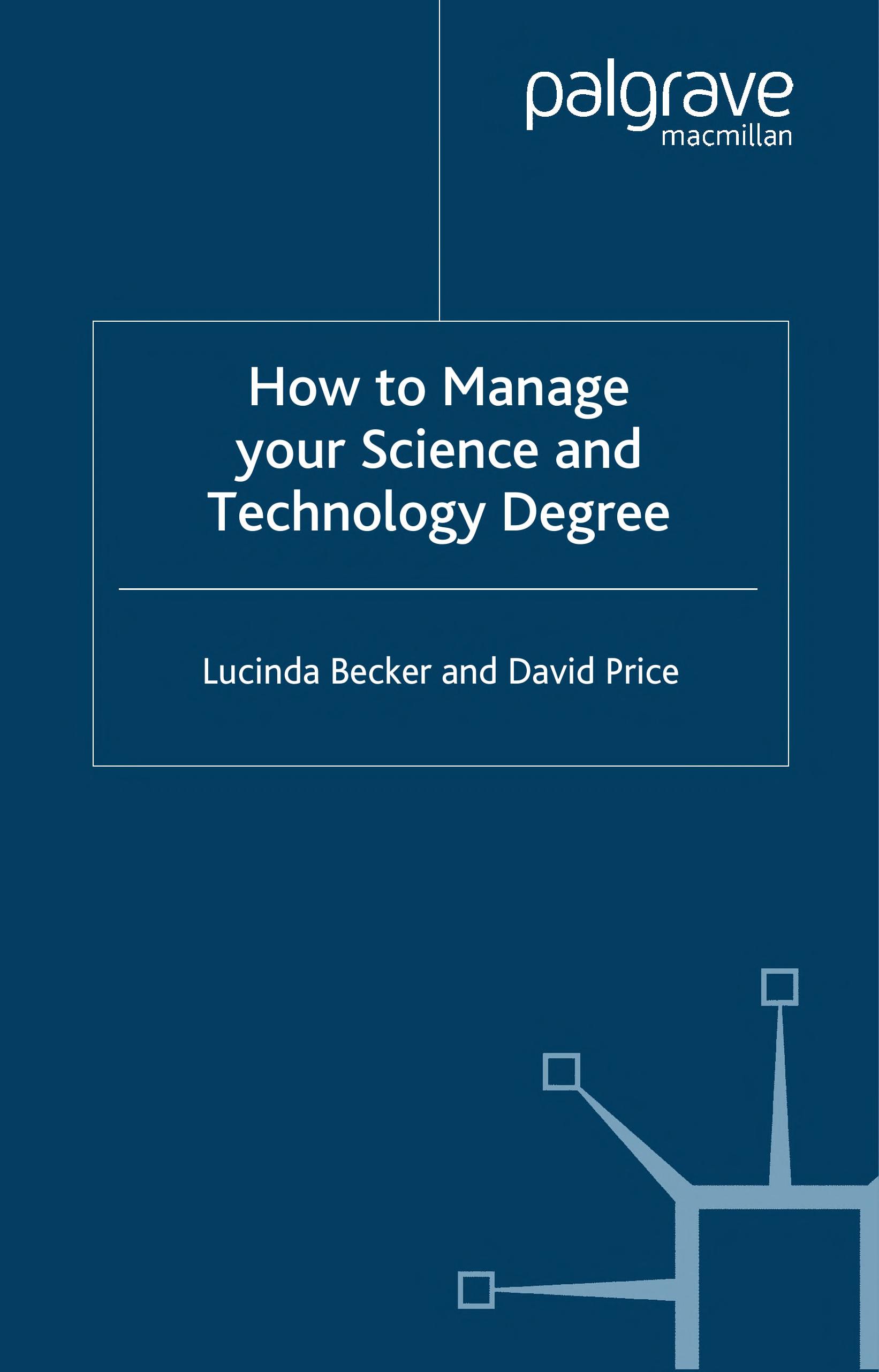 How to Manage Your Science and Technology Degree