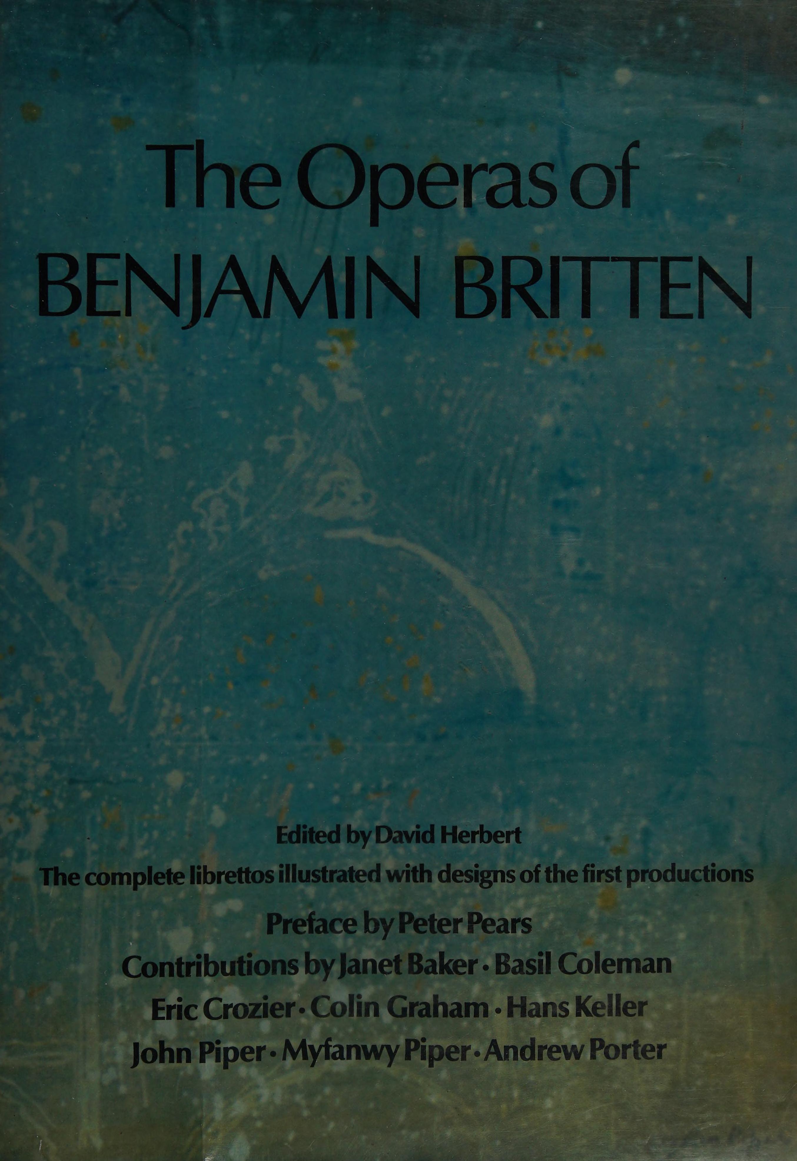 The Operas of Benjamin Britten