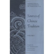 Sources Of Chinese Tradition: Volume I