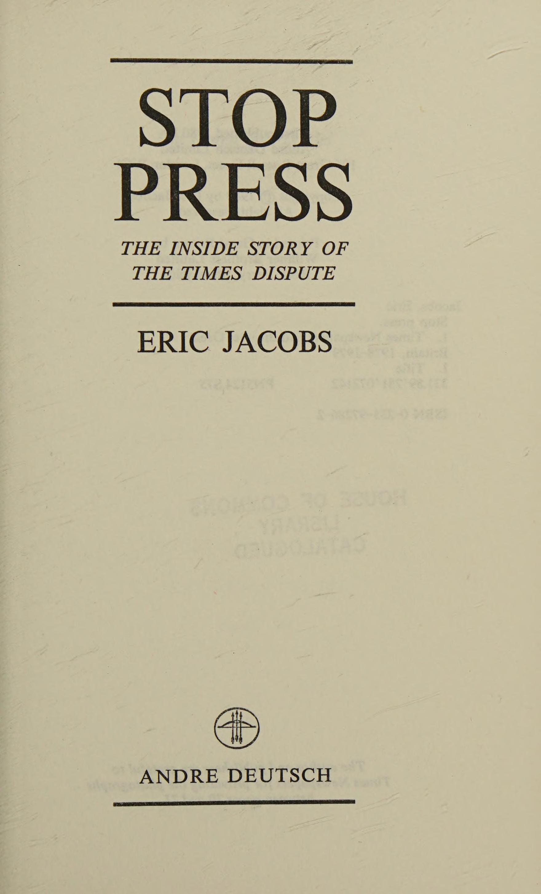 Stop Press