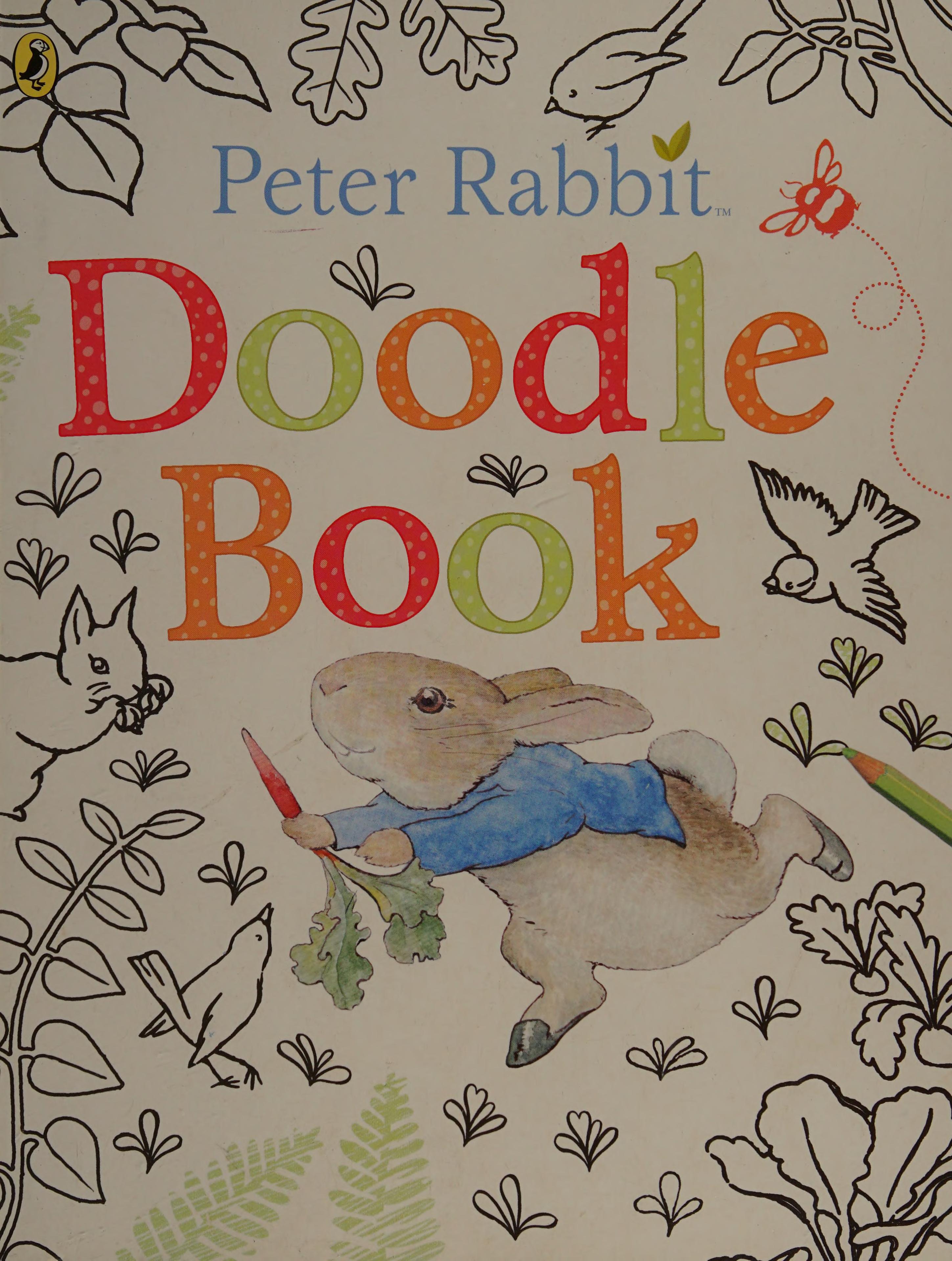 Peter Rabbit Doodle Book