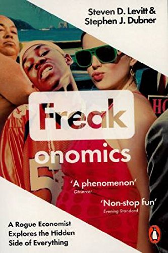 Freakonomics by Steven D. Levitt and Stephen J. Dubner, ISBN 9780241338674