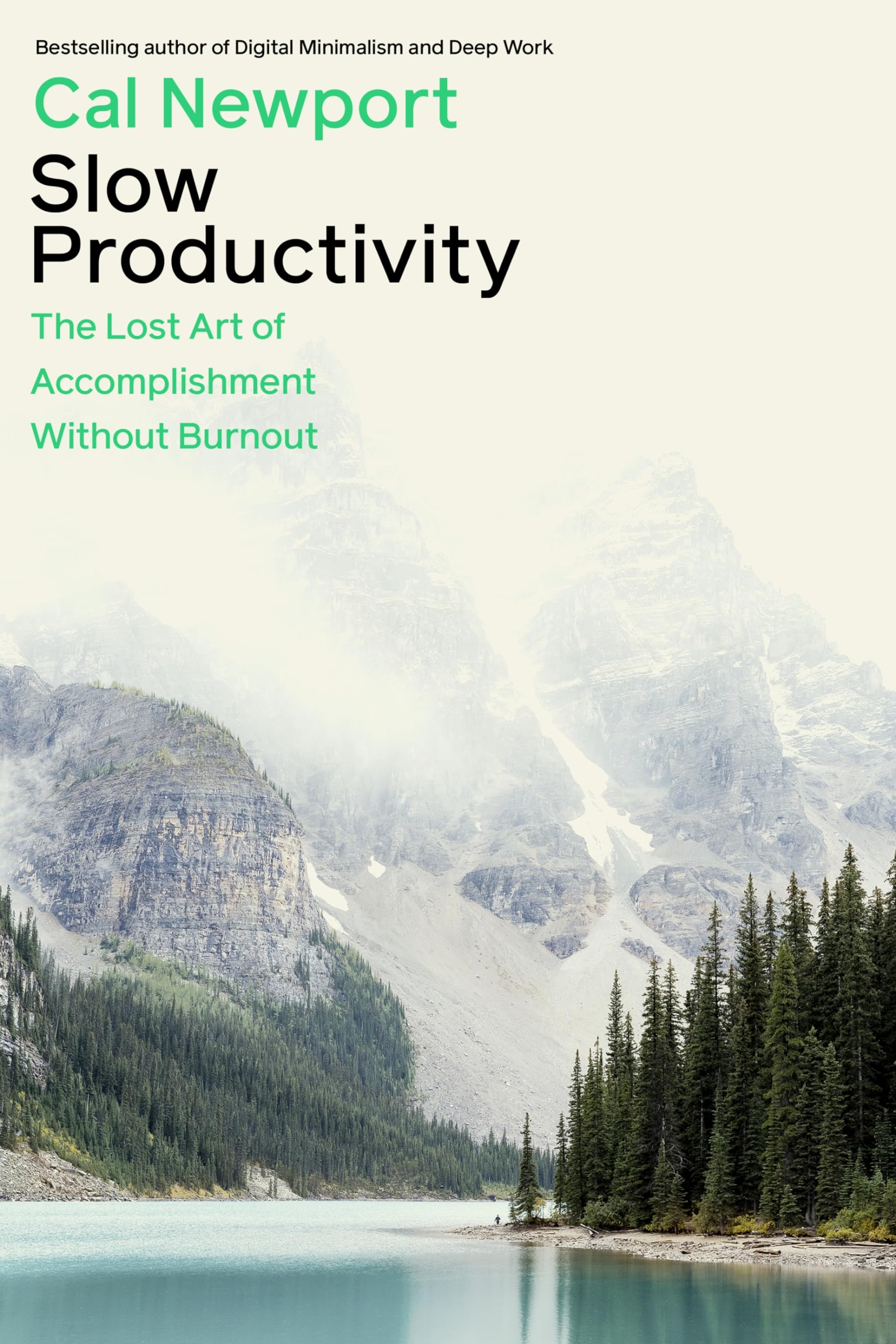 Slow Productivity: The Lost Art of Accomplishment Without Burnout by Cal Newport, ISBN 9780241652916