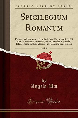 Spicilegium Romanum, Vol. 4