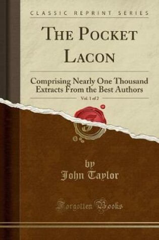 The Pocket Lacon, Vol. 1 Of 2